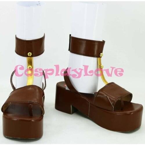 Custom Made Japanese Anime Fire Emblem Hilda Cosplay Boots Shoes For Halloween Christmas