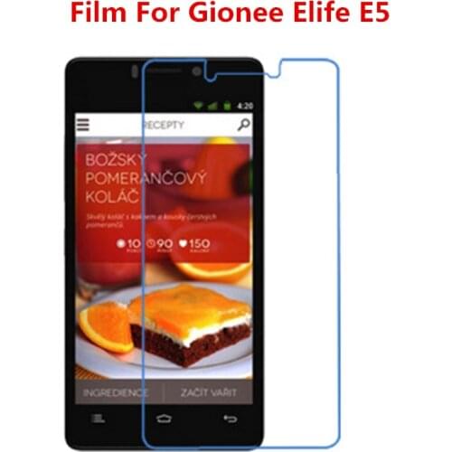 1/2/5/10 Pcs Ultra Thin Clear HD LCD Screen Protector Film With Cleaning Cloth Film For Gionee Elife E5