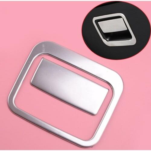 2Pcs Car Silver Co-Pilot Glove Storage Box Handle Cover Trim Stainless Steel Fit For Toyota Corolla 2019 2020