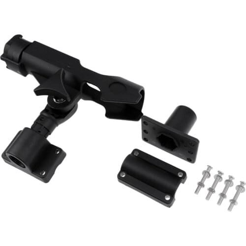 Kayak Boat Spinning Fishing Rod Holder Side/Rail/Flush Mount Pole Rest Rack Rowing Boat Replacement