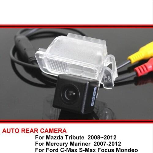 For Mercury Mariner / For Mazda Tribute / For Ford C-Max S-Max Focus Mondeo Night Vision Reverse Backup Car Rear View Camera HD