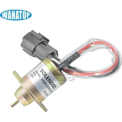 Fuel Shut Off Solenoid Yanmar 119233-77931 119233-77932 1503ES-12S5SUC12S For John Deere 12V