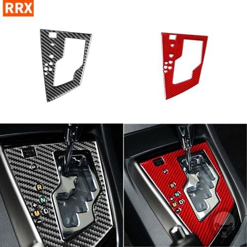 For Toyota Corolla Levin 2014 2015 2016 2017 2018 Carbon Fiber Central Gearshift Gear Box Shift Panel Stickers Car Accessories