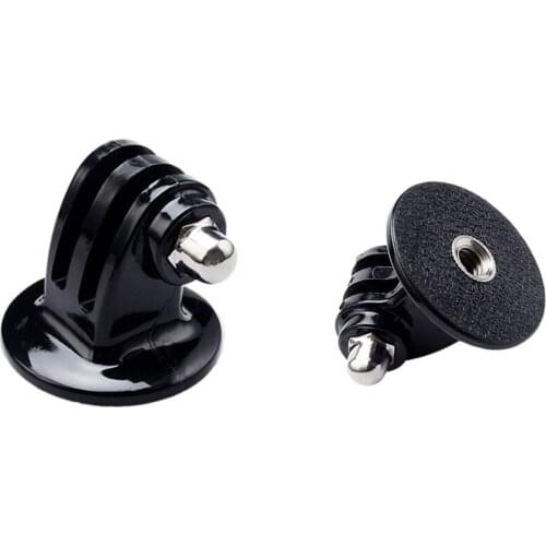 For Gopro Hero 5 4 3+ 3 2 Sjcam SJ4000 Xiaomi Yi 2 Stand Go Pro Accessories Action camera Mount Tripod Monopod Adapter