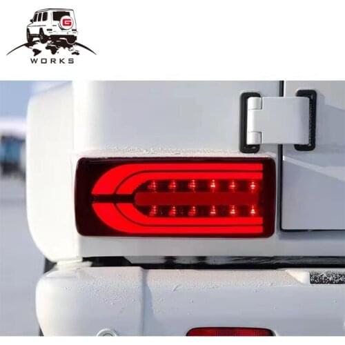 New arrival G class G wagon w463 upgrade to w464 car rear lights 2012-2018year W463 G63 old to new car tailights