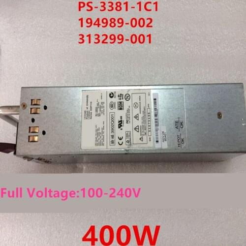 New PSU For HP DL380G3 G2 400W Power Supply PS-3381-1C1 194989-002 313299-001