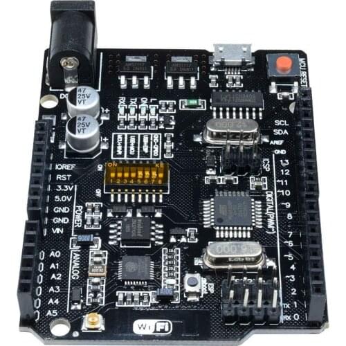 WiFi For ATmega328P UNO R3 ESP8266 32Mb Memory USB-TTL CH340G Expansion Board For Arduino UNO NodeMCU WeMos D1 R2