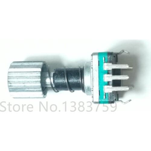 Genuine step-type 30-point encoder coding switch EC11E152T409 with self-locking button