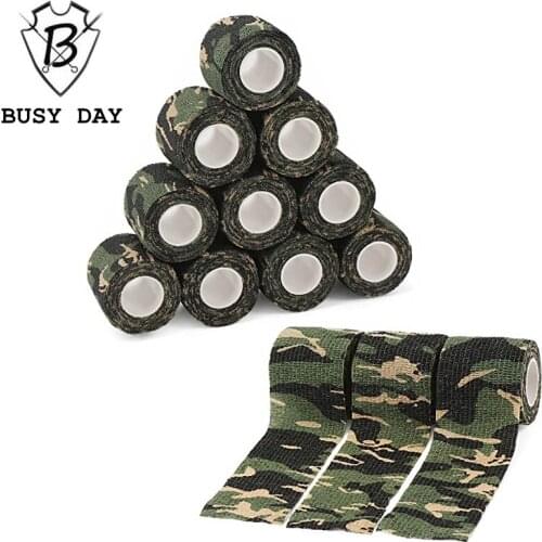 10pcs Tattoo Grip Cover Bandage Disposable Cohesive Tattoo Camouflage Bandage Handle Grip for Tattoo Machine Grip Accessories