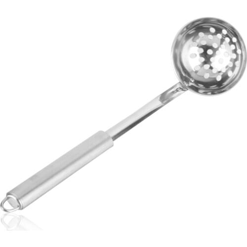 Kitchen Tools Practical Stainless Steel Long Handle Anti scalding Strainers Food Colander