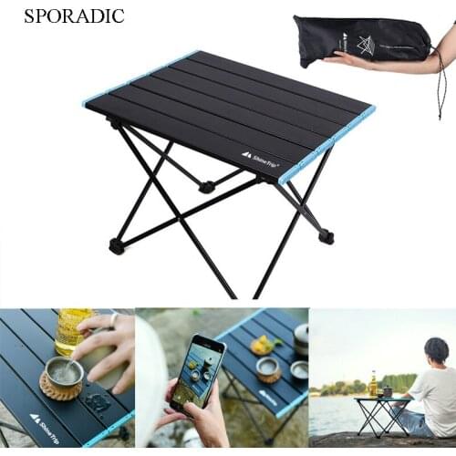 Folding Camping Picnic Table Outdoor Camping Folding Table Travel Furniture Beach Hiking Cooking Fishing Camping Accessorie