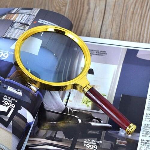 Magnifier Glass Magnifying 6 X Cool Handheld 90mm Jewelry Loupe Reading