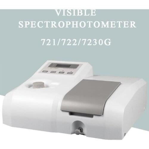 Visible Spectrophotometer 7230G Benchtop Digital Spectroscopy Visible Light Laboratory Analysis Equipment