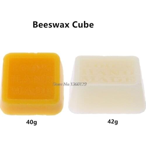 40g/42g Natural Pure Beeswax Honey Wax Bee Cosmetic Maintenance Protect Wood Furniture Whosale&Dropship