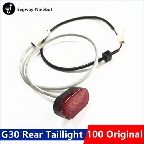 Original Rear Tailligh for Ninebot MAX G30 Folding Smart Electric KickScooter Lightweigh Skateboard Rear Taillight Accessory Kit