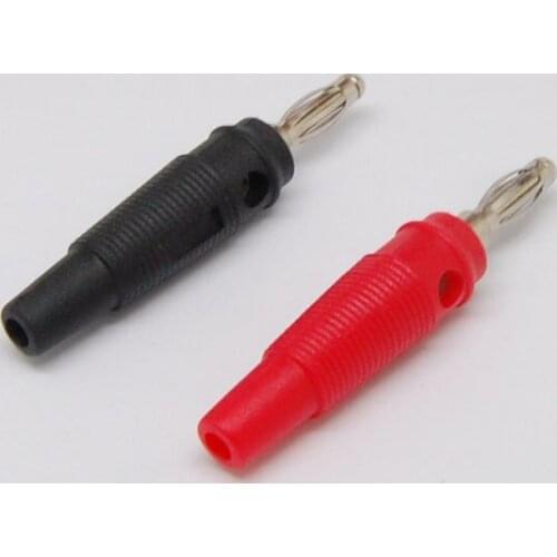 10pcs 4mm B7 Musical Speaker Cable Wire Pin Banana Plug Connector ADAPTER