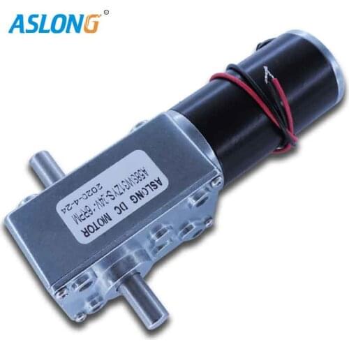 12v High Torque Turbine Worm Gear Motor bracket tubular motor mount 24v PM dc motor holder gear box Reducer CW/CCW A58SW31ZYS