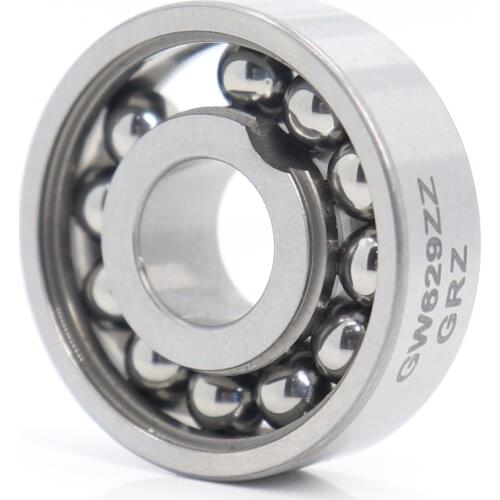 629 High Temperature Bearing 9*26*8 mm ( 2 Pcs ) 500 Degrees Celsius Full Ball Bearing
