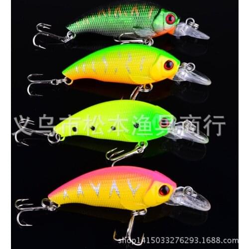 80pcs/lot 2.95" 7.5cm Classic Rock Road sub bait lures 0.29OZ 8.3g rock hard Fishing Bait blackfish Tackle dw-1205