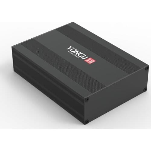 Yonggu 145W54H mm Aluminum Chassis Electric Distribution Enclosure Electrical Junction Project Case