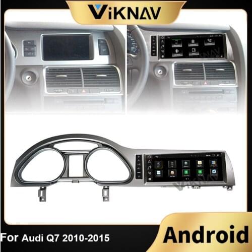 Android 10.25 inch radio For Audi Q7 2010 2011 2012 2013 2014 2015 multimedia player GPS navigation support RDS GPS Mirrolink