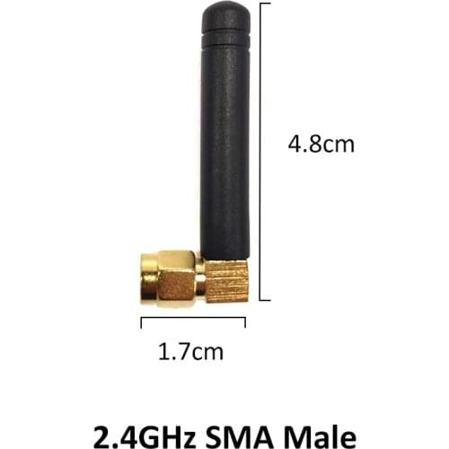 2.4 GHz Antenna wifi 5dBi SMA Male Connector 2.4ghz antena IOT Router Wi fi Booster +21cm RP-SMA to ufl./ IPX 1.13 Pigtail Cable