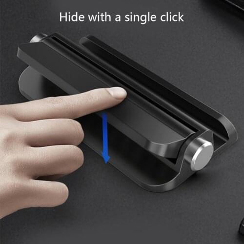 Car Temporary Parking Number Card Creative Multi-Function Mobile Phone Bracket Holders Luminous Auto Moving Number Plates