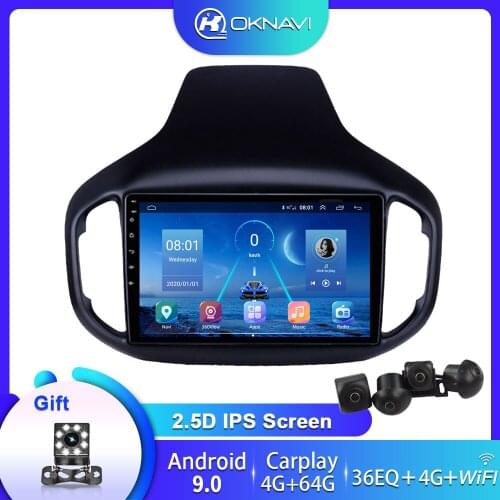 4G 64G Android 9.0 Car Multimedia Radio Video Player For Chery Tiggo 7 2016-2018 10" Carplay RDS DSP 2 Din 360° Rearview Camera