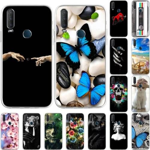 Case For Vodafone Smart V11 Alcatel 1S 3L 1V 2020 Case Silicone Soft Phone Back Cover On Smart V11 Shockproof coque Phone Bumper