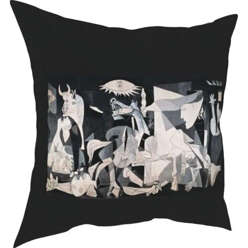 Pablo Picasso Guernica Pillowcases Bed Car Surrealism Art Cushion Case Creative Decor Pillow Cover 45*45cm