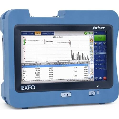 EXFO Optical Time Domain Reflector OTDR EXFO 710b/715b/720c/730c Optical Fiber Cable Loss Breakpoint Length High PrecisionTester