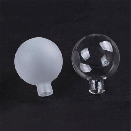 G4 Globe D5cm Frost Clear Glass Shade Replacement for G4 Socket, G4 Small ball glass lampshade cover for branch tree chandelier