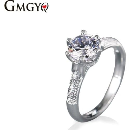 Кольца с фианитами для женщин GMGYQ China At AliExpress
