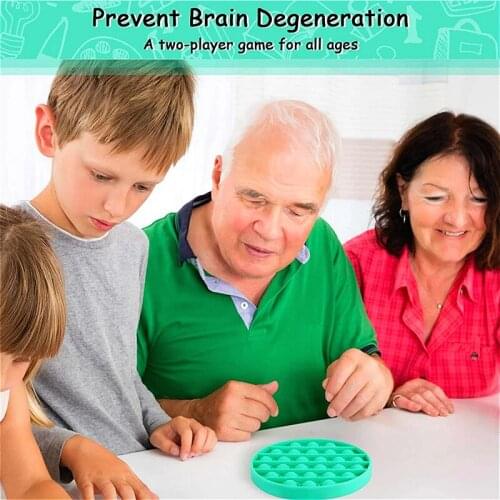 Push Bubble Fidget Antistress Toys Adult Kids Fidget Sensory Toy Autism Special Needs Stress Reliever Simple Dimple Board Games