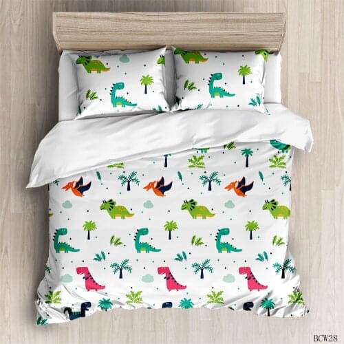 Colorful animal Duvet Cover Sets custom Bed Linens Bedding Sets with Pillowcase king Size Bedclothes Comforter Covers