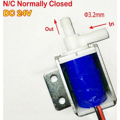 Miniature solenoid valve DC 24V electric normally closed water valve solenoid valve water valve watering solenoid water valve
