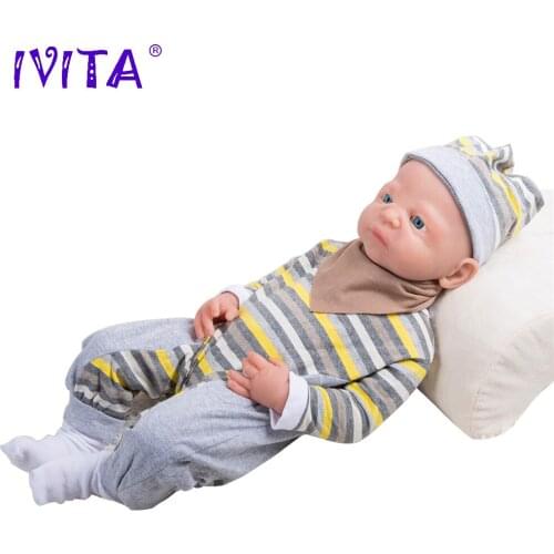 Send from US & China WG1511 54cm 4.9kg Silicone Reborn Dolls Baby Girl Eyes Opened Realistic Soft Baby Toys Gift for Kids