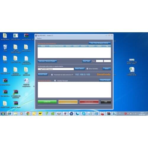 Timing system software in Portuguese RFID marathon system software
