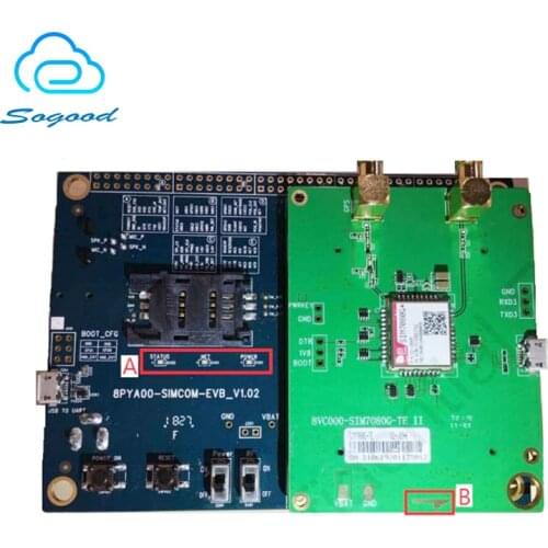 SIM7080G Evolution Kit SIM7080G TE KIT+SIMCOM EVB KIT new and original 7080G LTE CAT.M(eMTC)&NB-IoT wireless development board