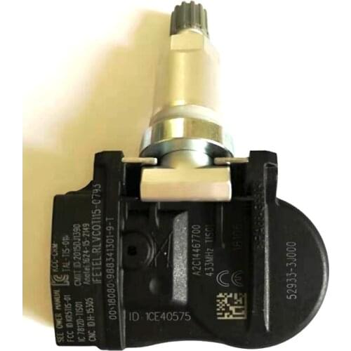 TPMS Car 433MHZ Tire Pressure Alarm Monitor System For Hyundai Veracruz 52933-3J000 529333J000