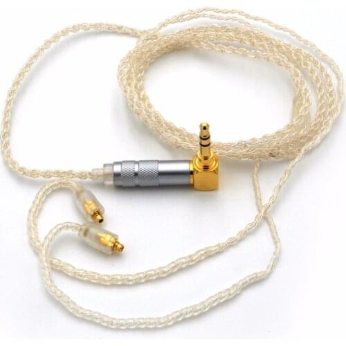 Replacement Upgrade MMCX Cable Cords Line for Shure SE215 SE315 SE425 SE535 SE846 Earphones Headphones Headset