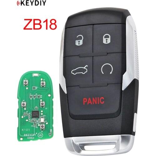 KEYDIY Universal Smart Key ZB18 for KD-X2 KD900 Mini KD Car Key Remote Replacement Fit More than 2000 Models