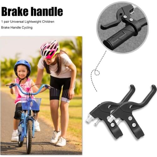 1 Pair Children Kids Bike Bicycle Brake Levers for Children Bicycle 22mm 7/8 inch Diameter Handlebar