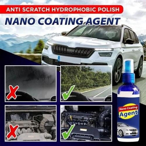100ml Car Coating Nano Coating Agent Moisture-proof And Leather Care Anti-corrosion Cleaner Car Anti-graffiti Maintenance E5Y2