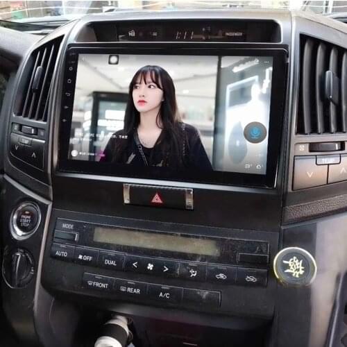 For Toyota Land Cruiser LC200 2007- 2015 11 200 k3 k5 Central Multimidia Android Auto Autoradio Bluetooth Apple Carplay Wireless