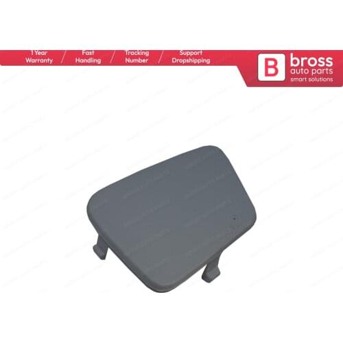 Bross Auto Parts BSP699 Front Bumper Tow Bar Eye Cover 7M5117A989AA, 7M5117A989 for Ford C-Max MK2 2011-2017 Ship From Turkey