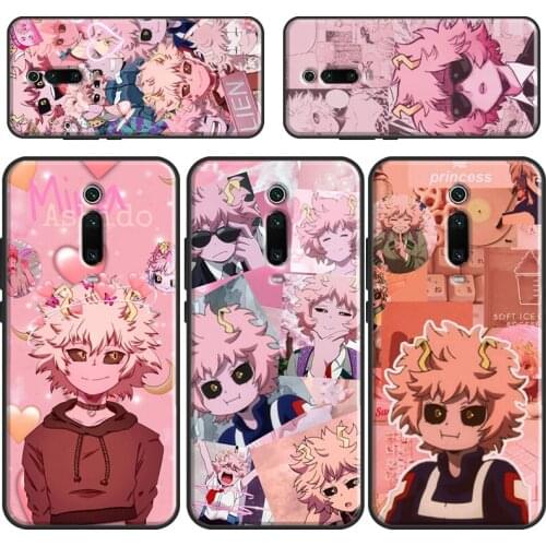 Ashido Mina My Hero Academia Case For POCO F3 M3 Pro POCO X3 Pro Coque For Xiaomi Mi 11 Ultra 10T Pro Mi Note 10 Lite