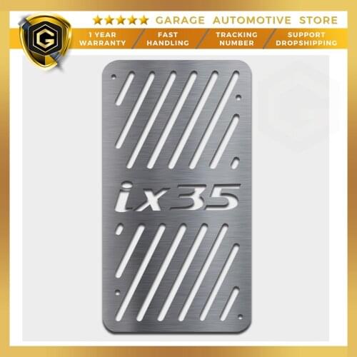 For Hyundai iX 35 Chrome Foot Rest Pedal 2013 - 2016