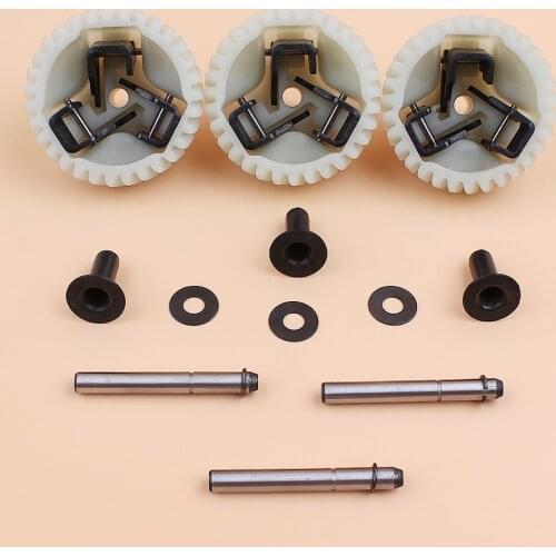3Pcs/lot Governor Gear Assembly For HONDA GX340 GX390 GX610 11HP 13HP Chinese 188F 190F Gas Engine Motor 5KW 6.5KW Generator