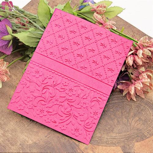 HOT plastic Bow craft card making paper card album wedding decoration clip Embossing folders